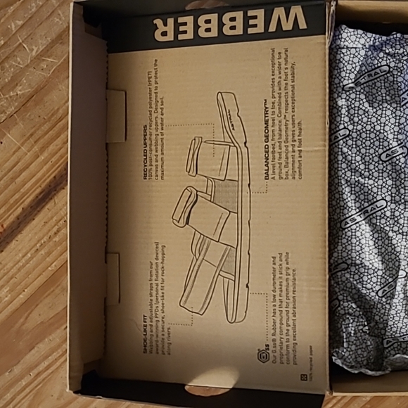 Astral Webber Men's Sandal Stealth Black Size 10 - Picture 4 of 5